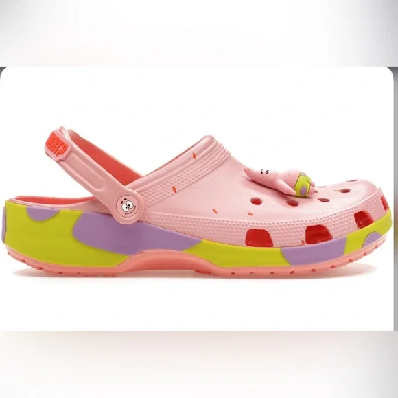 SpongeBob Patrick classic croc, Men’s crocs size 8 women’s 10, brand new - Picture 2 of 5